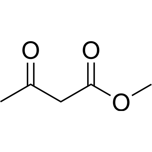 Methyl acetylacetate (Standard) Chemical Structure Methyl acetylacetate (Standard) (Synonyms: Acetoacetate methyl ester (Standard); Methyl 3-oxobutanoate (Standard); Methyl acetoacetate (Standard))