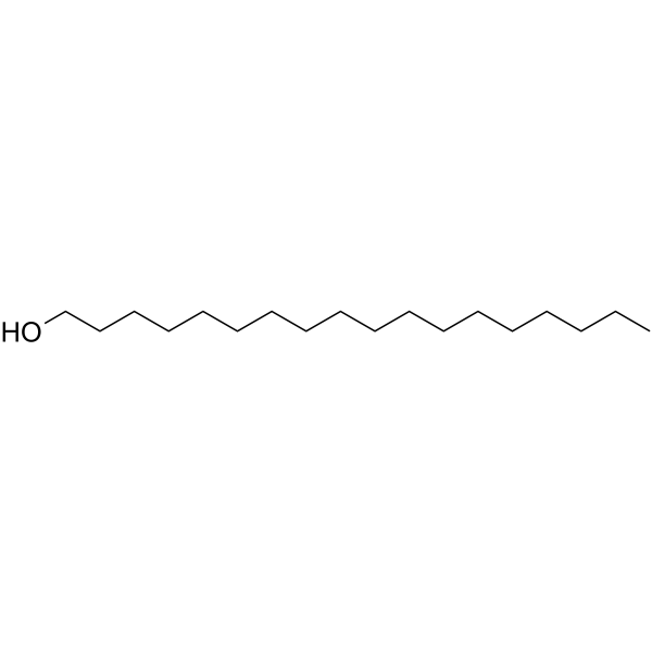 1-Hydroxyoctadecane Chemical Structure 1-Hydroxyoctadecane