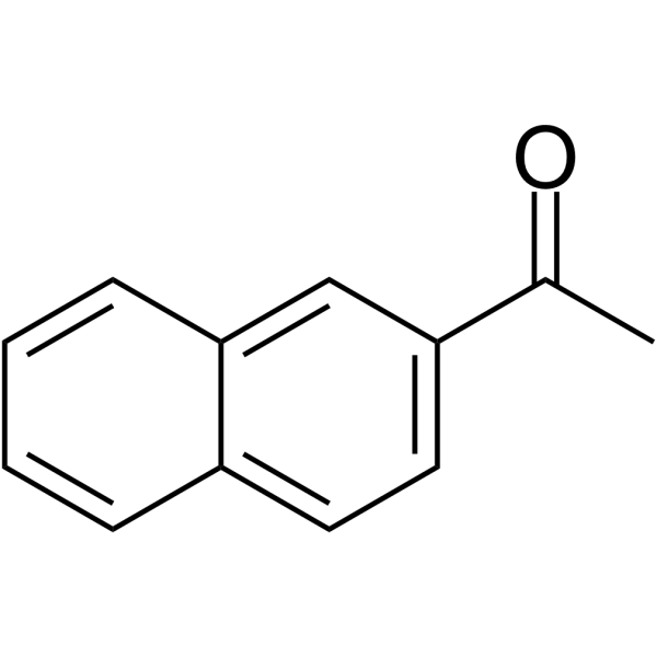 2-Acetonaphthone Chemical Structure 2-Acetonaphthone
