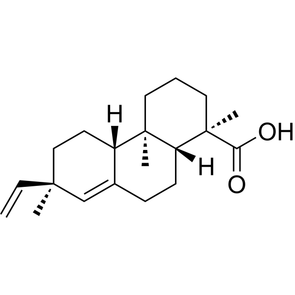 Sandaracopimaric acid Chemical Structure Sandaracopimaric acid (Synonyms: 山达海松酸)